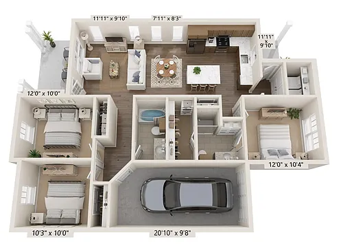 Floor plan Sage