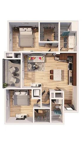 Floor plan Lai Chi (Affordable 140)