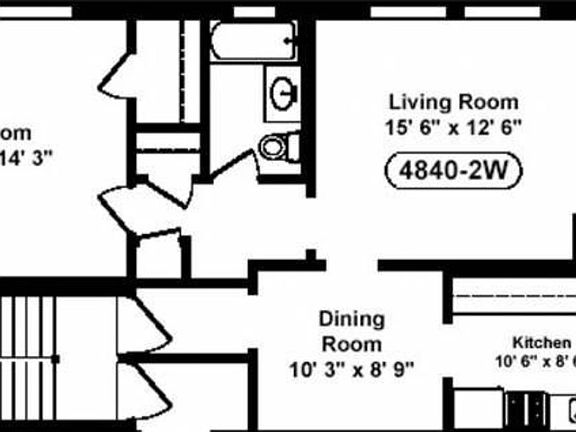 4th image of 4840-42 N Hermitage Ave #40-2W