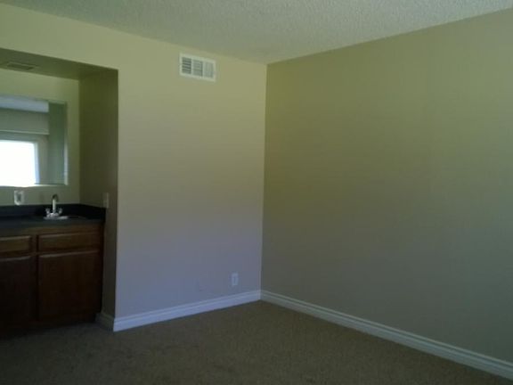 Wet bar in living room