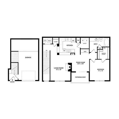 Floor plan Lockridge - Platinum