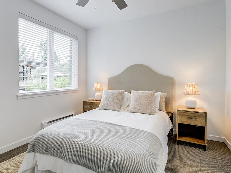 Spacious bedrooms filled with natural light.