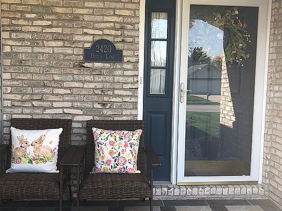 Custom Tile Front Porch