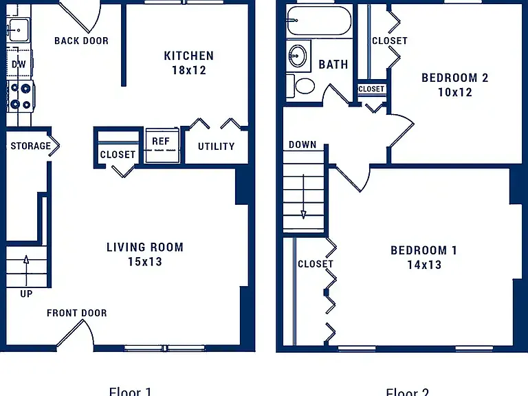 2 Bedroom F - thumbnail 2 Bedroom F - thumbnail