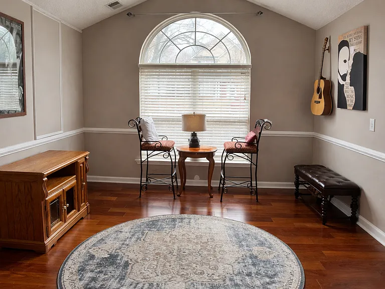 sunroom next to front entrance