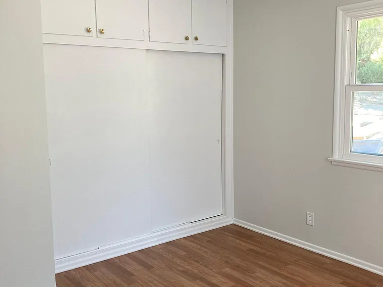 North Bedroom with big closet and storage.