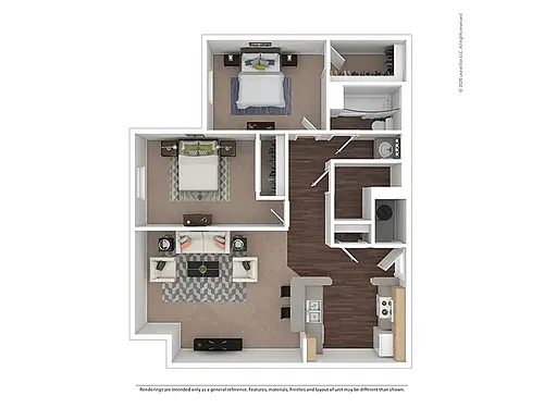 Floor plan 2x1H