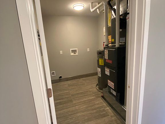 Potential laundry room/storage area