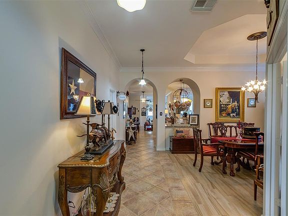 View from the entryway at the front door