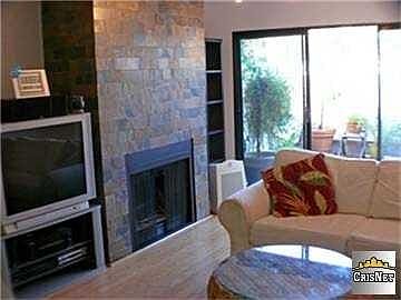 Tiled working Fireplace