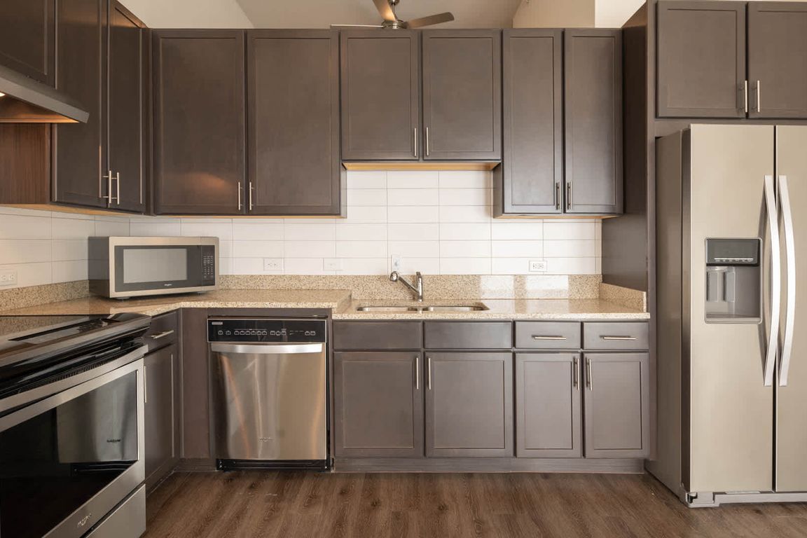 Kitchen with Stainless Steel Appliances