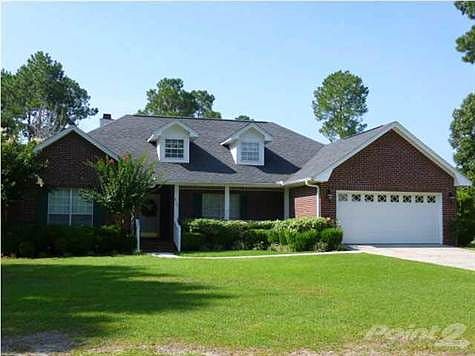 Front view from the large front yard