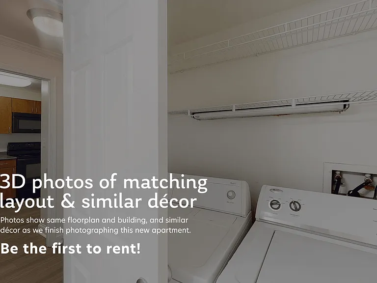 Washer/Dryer in Apartment