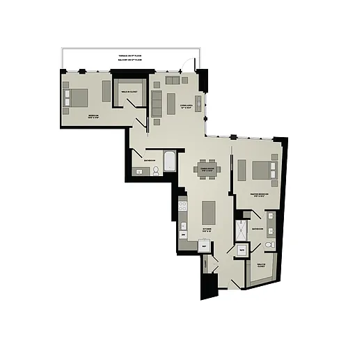 Floor plan B8