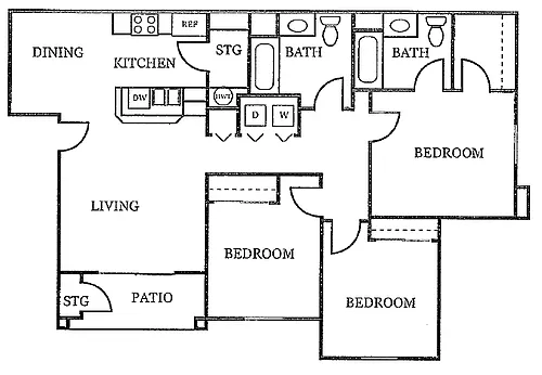Floor plan 3X2