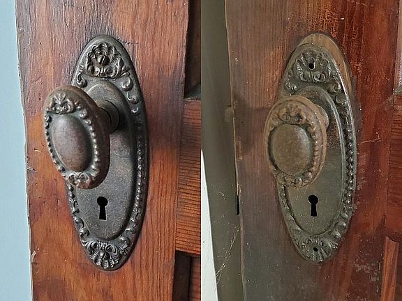 Original doorknobs