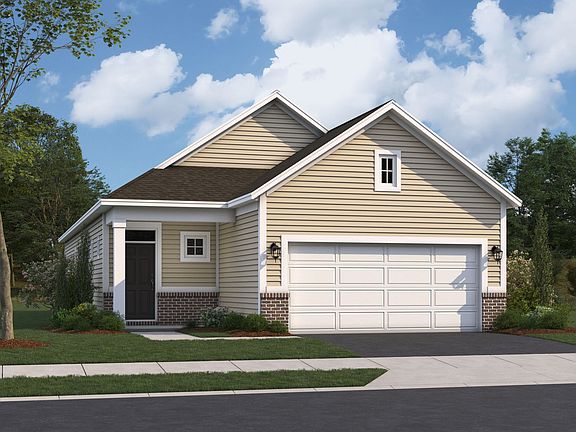 Hinkle Elevation A with Optional Brick