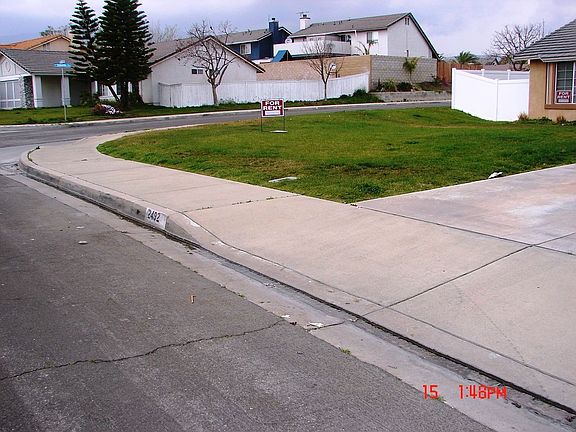 Large corner lot
