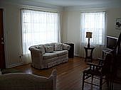 Living Room with hardwood flooring