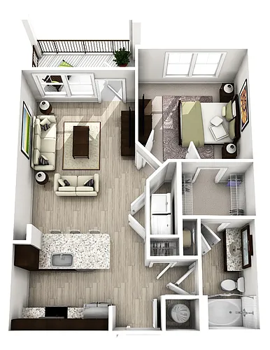 Floor plan A1 Indigo