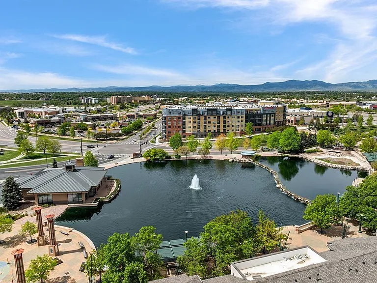Across the street from Promenade Terrace and Duck Lake