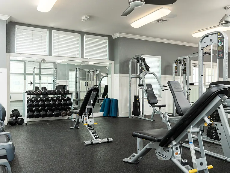 Achieve Your Fitness Goals with Free Weights and Strength Training Equipment at Seaglass Apartments - Active Corpus Christi Living
