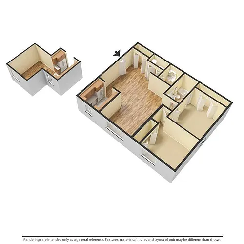 Floor plan Burnham