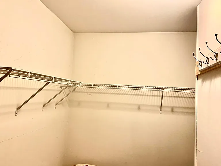Master walk in closet