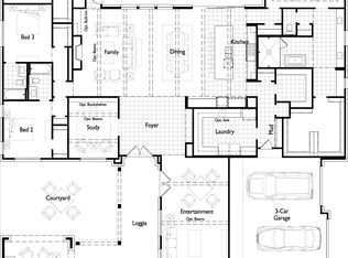 Plan Laurel Plan, Estates at Bristol Valley, Heath, TX 75032