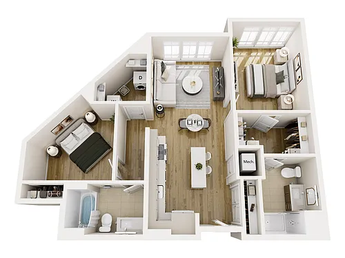 Floor plan A9 Den