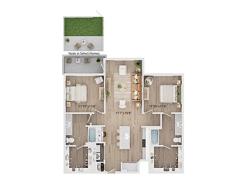 Floor plan B2
