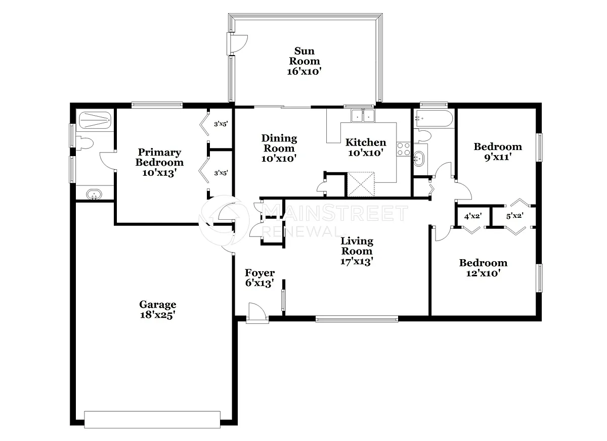 Floor Plan - 808 Pebblewood Dr