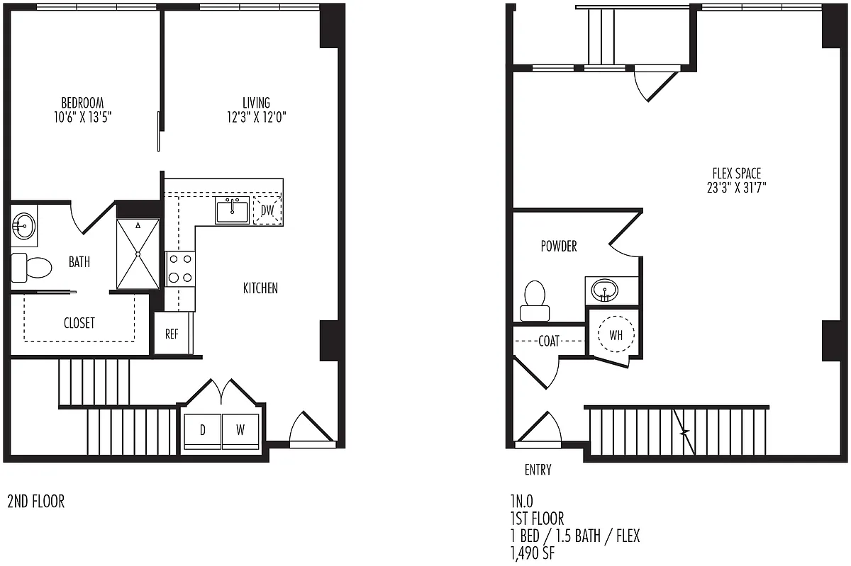 Floor plan 1N