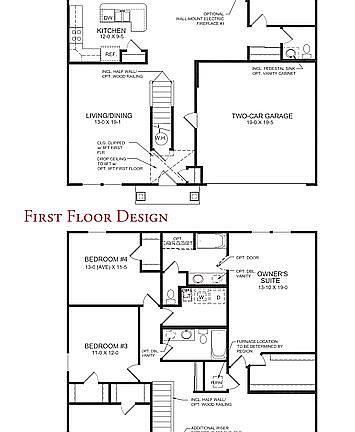 Fischer Homes Floorplan