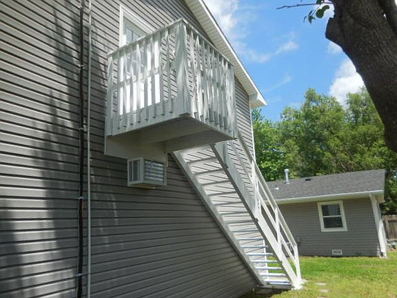 New apartment staircase