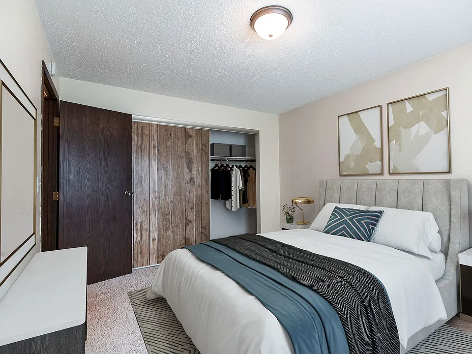 Bismarck, ND Hannifin Apartments | Bedroom