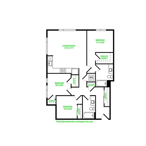 Floor plan 32W