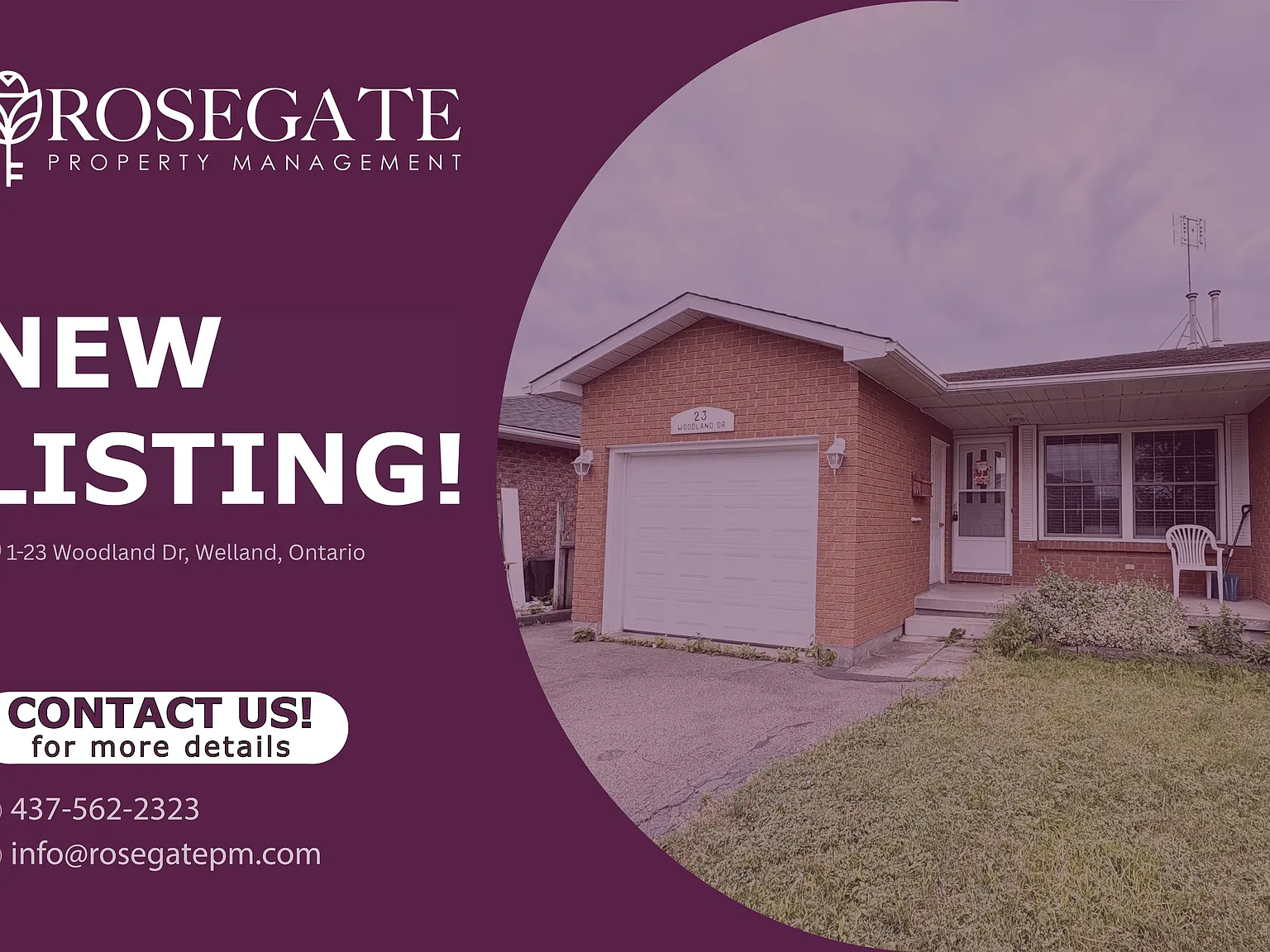 23 Woodland Drive Welland — Photo 1