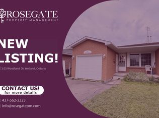 23 Woodland Dr #1, Welland, ON L3C 7C9