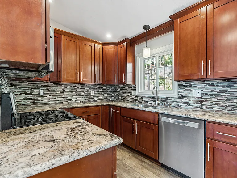 Kitchen. New dishwasher and microwave.