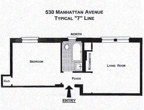 1st image of 530 Manhattan Ave APT 27