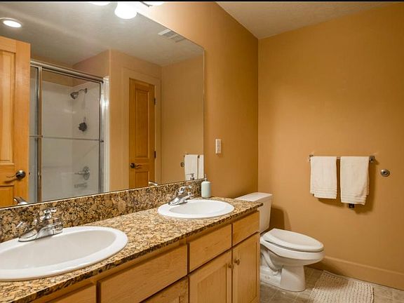 spacious master bath