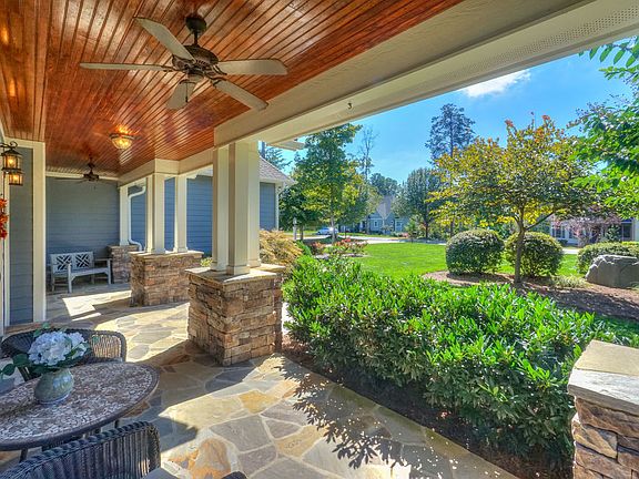 Welcoming front porch