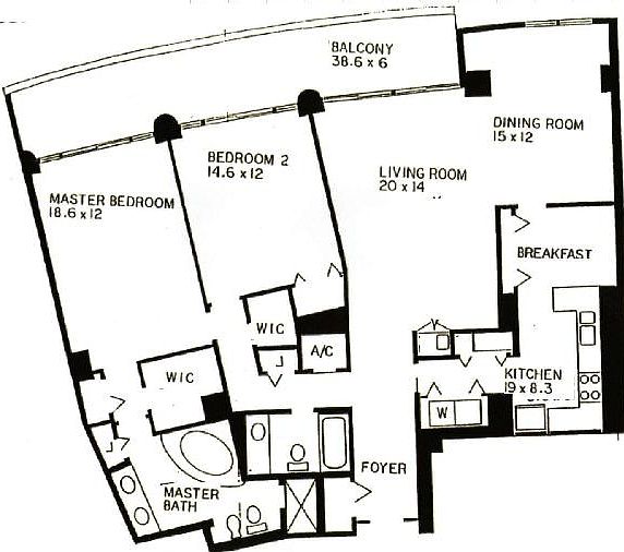 1st image of 1300 Crystal Dr APT 1007