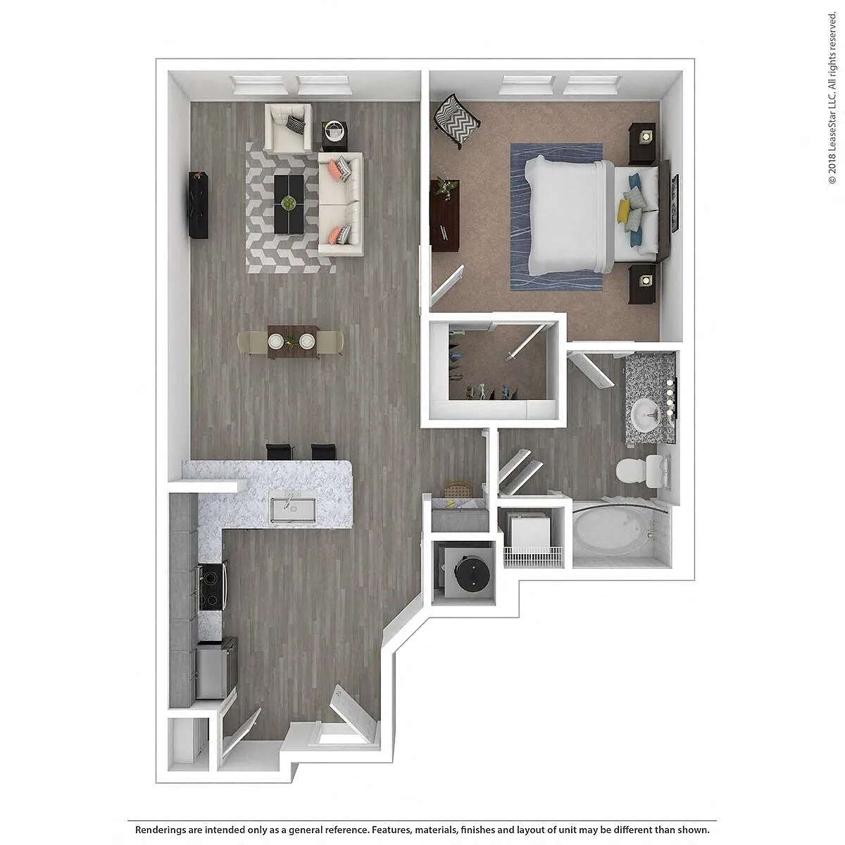 Floor plan A1C