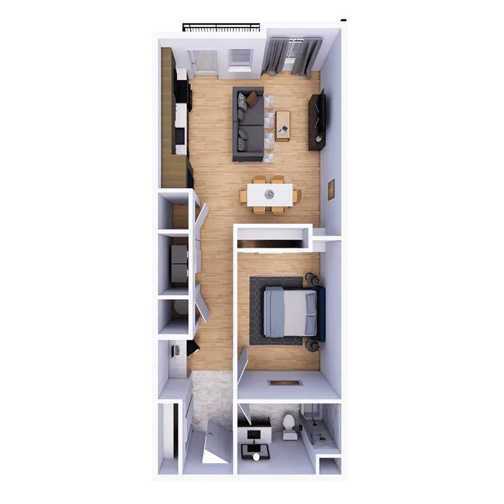Floor plan Perle