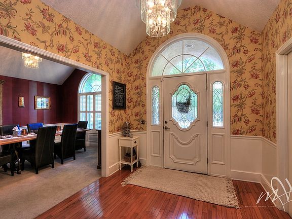 foyer with high ceilings