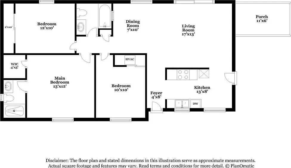 3 bed, 2.0 bath, 1094 sqft, $1,585 — Photo 2