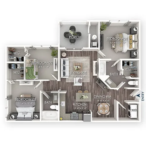 Floor plan The Luminary