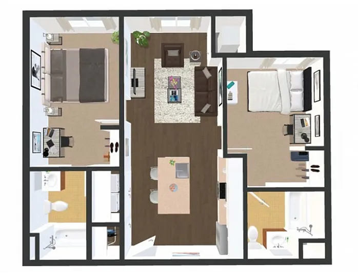 Floor plan The Seneca
